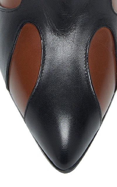 Shop Bottega Veneta Flame Paneled-leather Ankle Boots In Multi