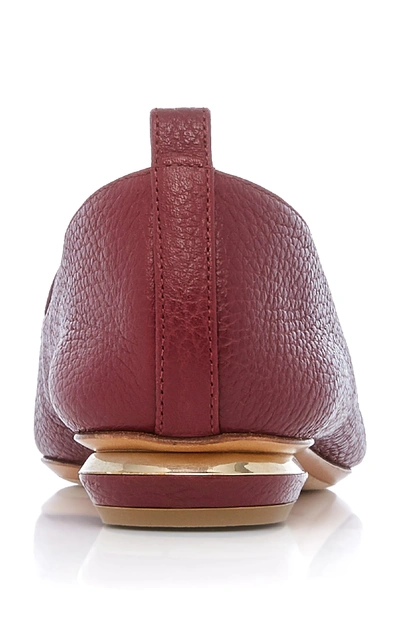 Shop Nicholas Kirkwood Beya Leather Loafer In Red