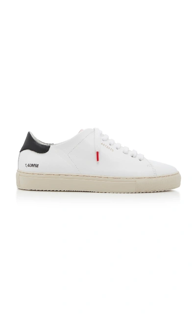 Shop Axel Arigato Clean 90 Leather Sneakers In White