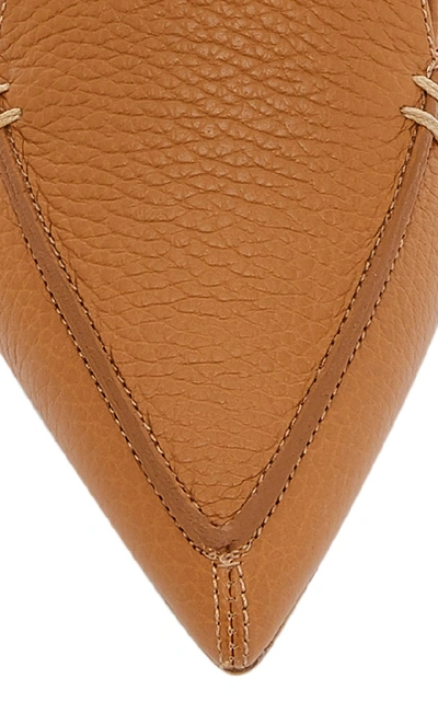 Shop Nicholas Kirkwood Beya Leather Loafer In Orange