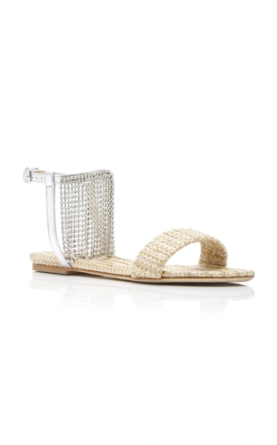 Shop Polly Plume Gab Sandal In Silver