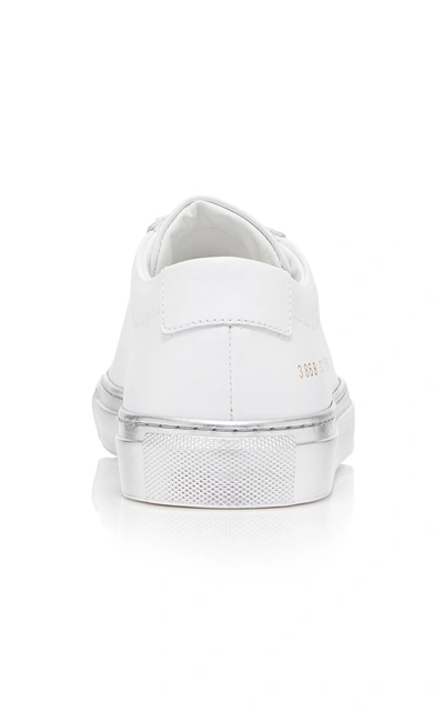 Shop Common Projects Achilles Sneakers In Silver