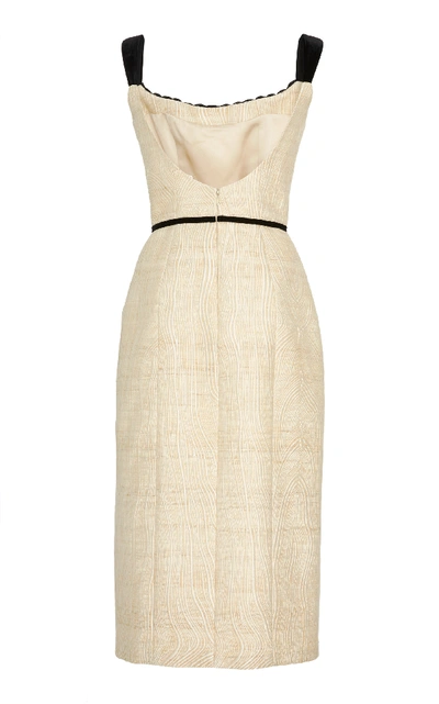 Shop Markarian M'o Exclusive Coneflower Dress In Neutral