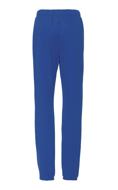 Shop Cotton Citizen Milan Zip Joggers In Purple