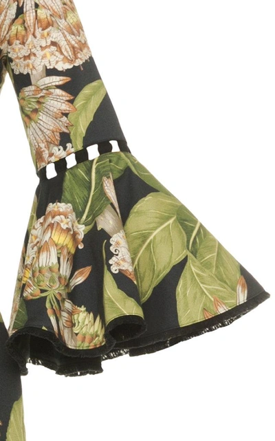 Shop Lena Hoschek Alessandra Ribbon Dress In Print