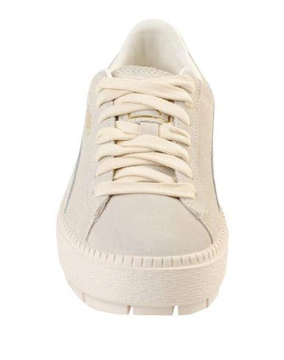 Shop Puma Sneakers In Ivory