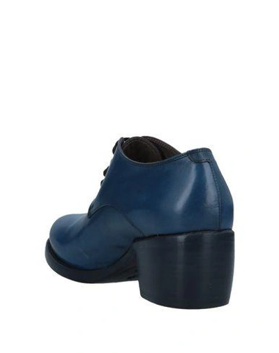 Shop Rocco P Lace-up Shoes In Blue