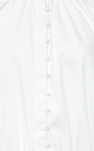 Shop Acheval Pampa Gloria Long Sleeve Shirt In White