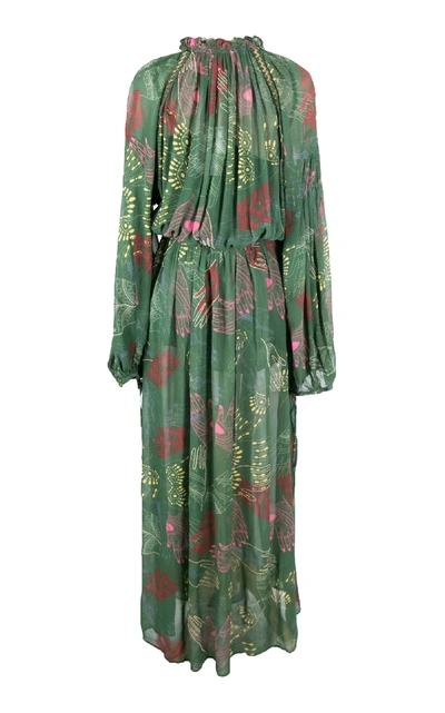 Shop All Things Mochi Luan Kaftan In Green