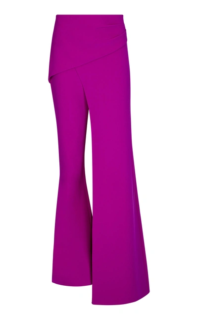 Shop Safiyaa Calliope Overlay Trouser In Purple