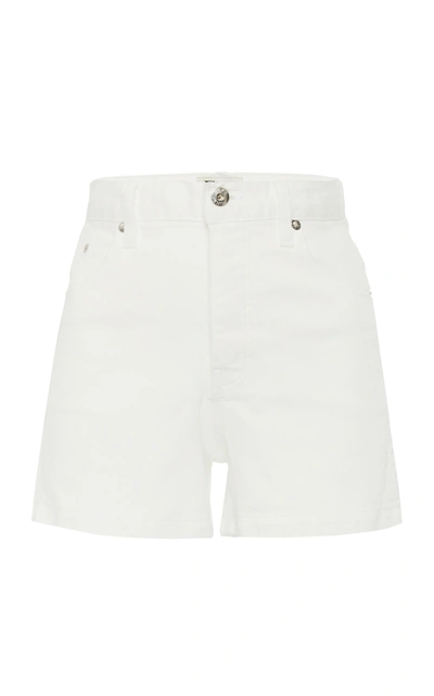 Shop Eve Denim Leo Denim Shorts In White