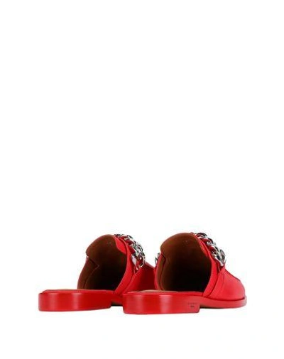 Shop Givenchy Mules In Red