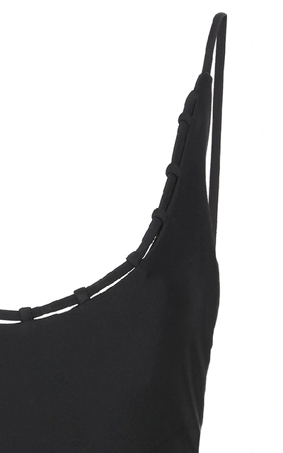 Shop Jade Swim Chain Reaction Swimsuit In Black