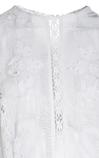 Shop Martha Medeiros Carmim Maxi Dress In White