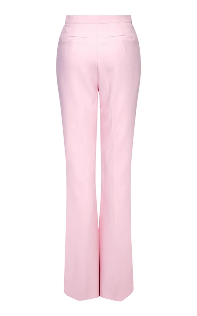 Shop Safiyaa Halluana Flared Pants In Pink