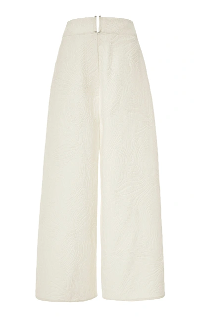 Shop Beaufille Misa Wide Leg Trouser In White