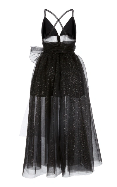 Shop Rosie Assoulin Tulle December 31st Dress In Black