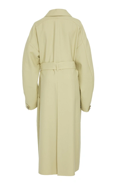 Shop Cyclas Worsted Wool W-face Coat In Neutral
