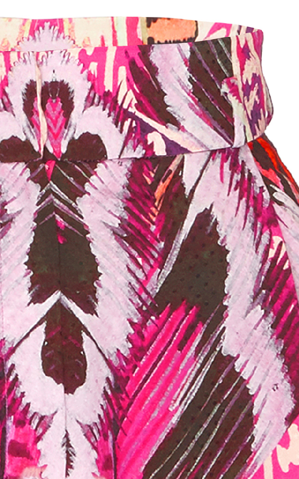 Temperley London Garden Leaf Shorts In Pink | ModeSens