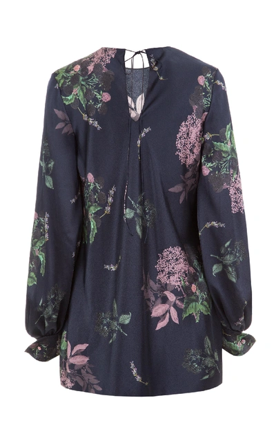 Shop Lake Studio M'o Exclusive Floral Long Sleeve Top