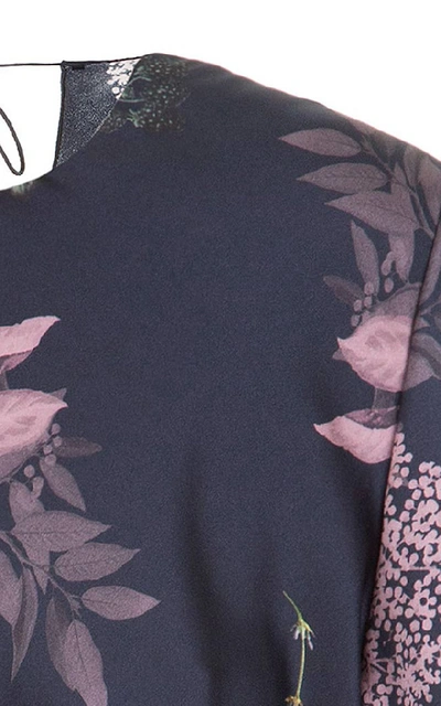 Shop Lake Studio M'o Exclusive Floral Long Sleeve Top