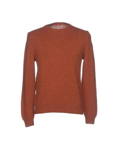 Shop Altea Sweaters In Rust