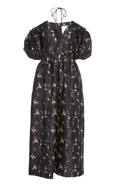 Shop Markarian Exclusive Sweet William Dress In Black