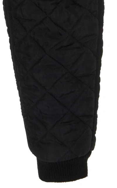 Shop Proenza Schouler Quilted High-waist Pants In Black