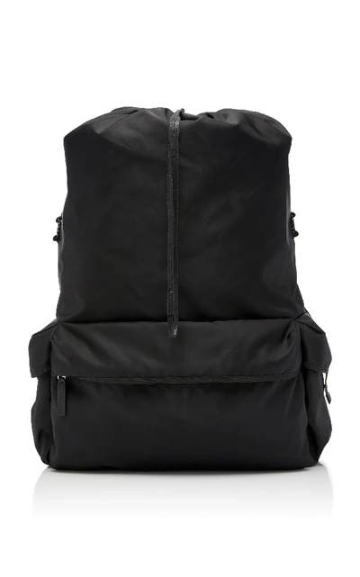 バッグ JIL SANDER CLIMB DRAWSTRING BACKPACK Jil Sander Black Drawstring Backpack Jil Sander
