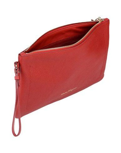 Shop Ferragamo Handbag In Red