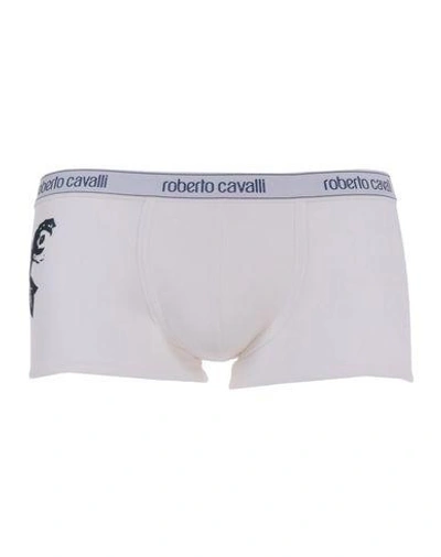 Shop Roberto Cavalli Underwear In White