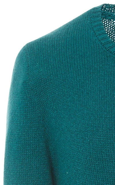 Shop Massimo Alba Fitz Cashmere Sweater In Blue