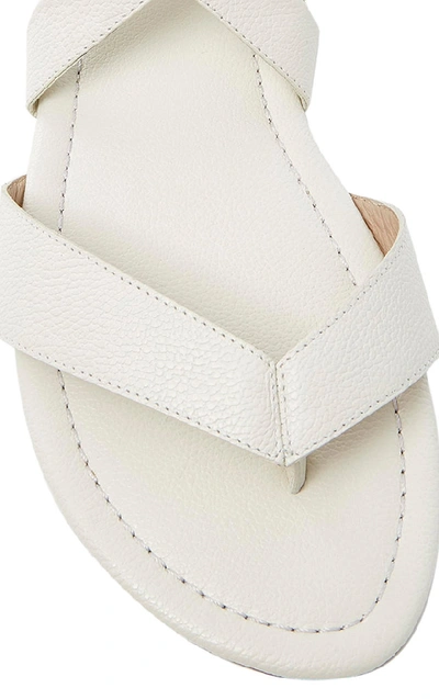 Shop Johanna Ortiz M'o Exclusive: First World's Fair Sandal In White