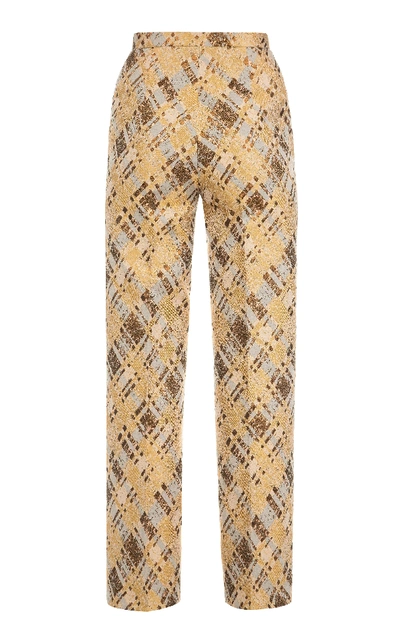 Shop Lake Studio M'o Exclusive High Waisted Pattern Pant In Print