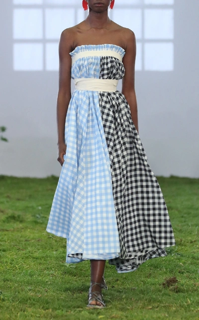 Lee mathews top clara check dress