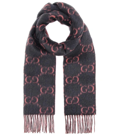 Shop Gucci Alpaca And Wool Scarf