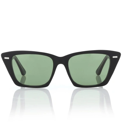 Shop Acne Studios Ingrid Cat-eye Sunglasses In Black