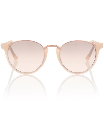 Shop Linda Farrow 610 C6 Cat-eye Sunglasses In Pink