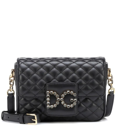 Shop Dolce & Gabbana Dg Millennials Small Shoulder Bag In Black