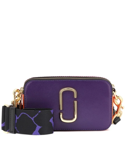 Shop Marc Jacobs Snapshot Small Leather Shoulder Bag In Female