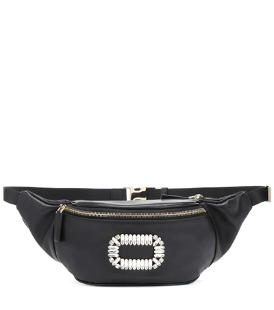Shop Roger Vivier Belty Viv' Leather Belt Bag In Female