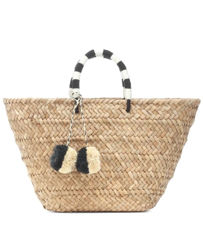 Shop Kayu St Tropez Straw Tote In Beige