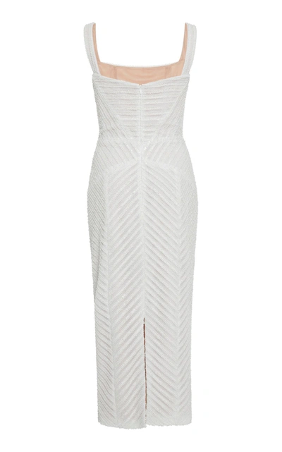 Shop Rachel Gilbert Pippin Textured Dress In White