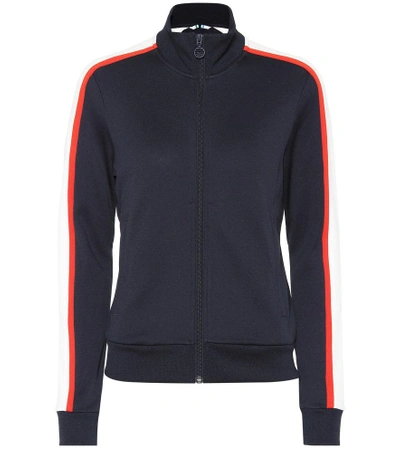 Shop Tory Sport Classic Track Jacket In Blue