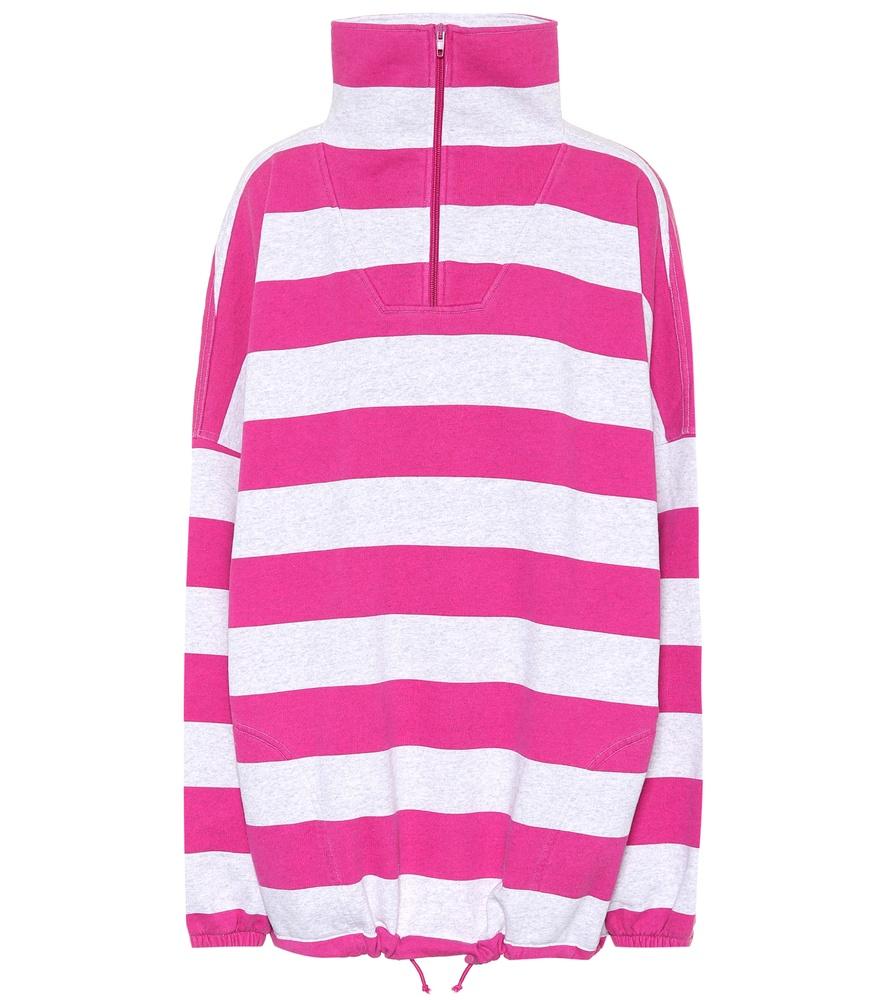 pink balenciaga sweatshirt