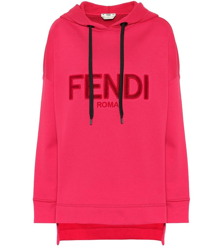 red fendi hoodie