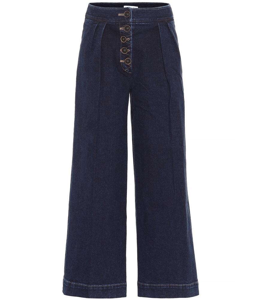 Rejina Pyo Brodie High-Rise Wide-Leg Jeans In Blue | ModeSens