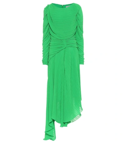 Shop Preen By Thornton Bregazzi Kitty Georgette Dress In Green