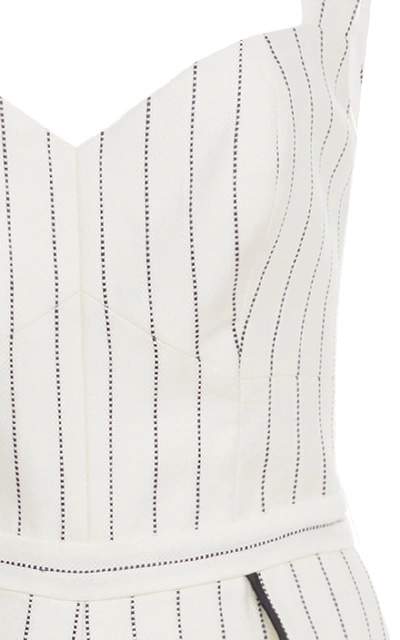 Shop Alexis Edaline Cropped Jumpsuit In Stripe