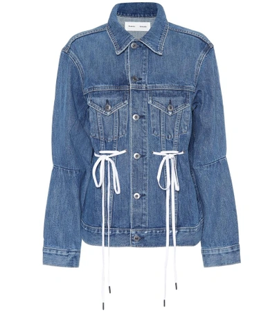 Shop Proenza Schouler Denim Jacket In Blue